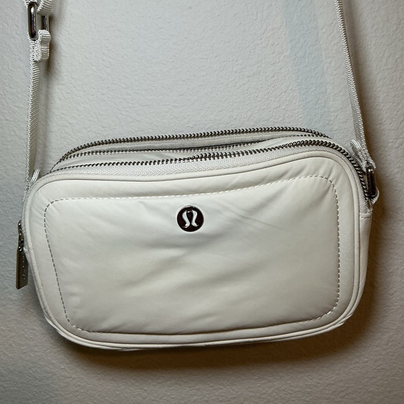 lululemon athletica Handbags - Lululemon White Crossbody Bag